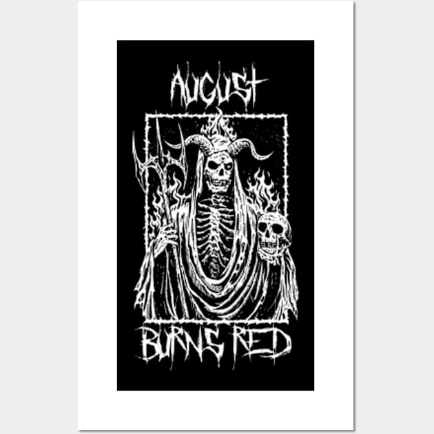 august burns red in the darknes Wall Art by tamansafari prigen